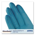 Food Service Disposable & Single Use Gloves | KleenGuard 57372 9.5 in. Long 6 mil Thick Powder-Free G10 Nitrile Gloves - Medium Blue (10-Boxes/Carton) image number 5