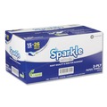 Perforated Roll & Hand Towels | Georgia Pacific Professional 2717714 11 in. x 8.8 in. 2-Ply Sparkle Premium Perforated Paper Kitchen Towel Roll - White (15 Rolls/Carton) image number 4