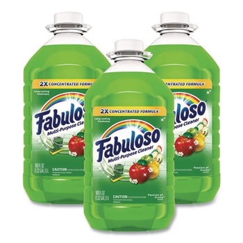 Fabuloso 61037887 169 oz Multi-Use Cleaner - Passion of Fruits Scent (3/Carton)