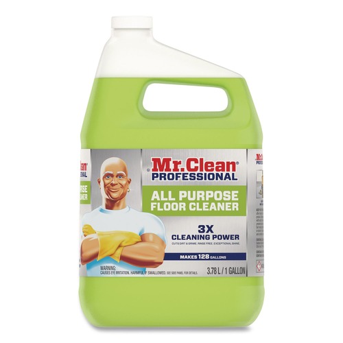 Floor Cleaners | Mr. Clean 02621 1 Gallon Finished Floor Cleaner - Lemon Scent image number 0