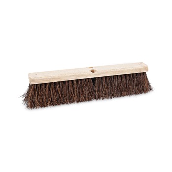 Boardwalk BWK20118 18 in. Brush 3.25 in. Natural Palmyra Fiber Bristles Floor Brush Head