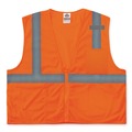 Clothing Protection | Ergodyne 21047 GloWear 8210Z Class 2 Economy Mesh Vest Polyester Orange 2X-Large/3X-Large image number 0
