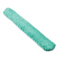 Dusters | Rubbermaid Commercial HYGEN FGQ85100GR00 22.7 in. x 3.25 in. HYGEN Quick-Connect Microfiber Dusting Wand Sleeve image number 1