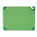 Cutting Boards | San Jamar CBG182412GN 24 in. x 18 in. x 0.5 in. Saf-T-Grip Cutting Board - Green image number 0