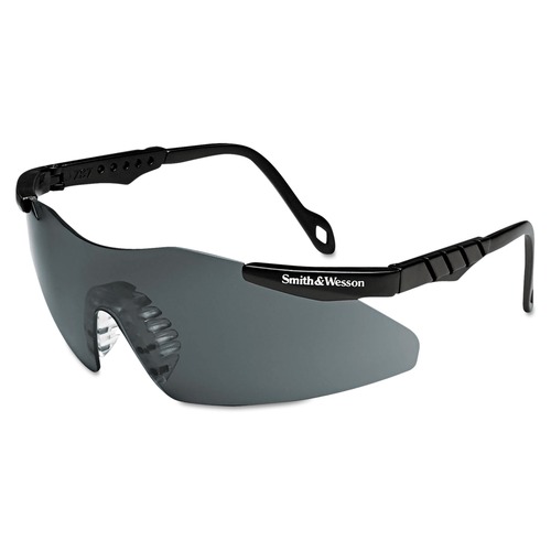 Eye Protection | Ansell 19823 Magnum 3G Safety Eyewear - Black Frame/Smoke Lens image number 0