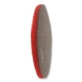 Floor Pads-Stripping | SC Johnson 319310 EZ CARE 16 in. Heavy-Duty Scrub Pad - Red/Gray (5/Carton) image number 2