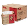 Perforated Roll & Hand Towels | Cascades PRO W431 9.25 in. x 12.5 in. Tuff-Job Double Recrepe Wipers - White (12/Carton) image number 0