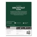 Coffee - Caffeinated | Starbucks 12433992 K-Cups - Breakfast Blend (24/Box) image number 6