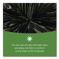 Low-Density Trash Bags | Stout by Envision P3752K20 37 in. x 52 in. 55-Gallon 2 mil. Insect-Repellent Trash Bags - Black (65/Box) image number 5