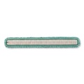 Mop Heads | Rubbermaid Commercial HYGEN FGQ44900GR00 48 in. Microfiber Dust Mop Heads With Fringe - Green image number 2