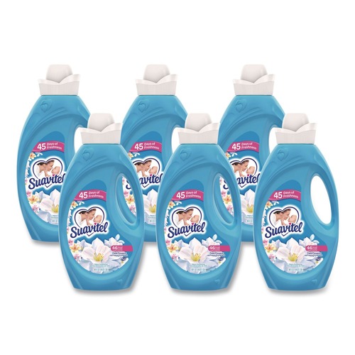 Fabric Softener & Starch | Colgate-Palmolive Co. 61034387 46 oz Fabric Softener - Floral Scent (6/Carton) image number 0