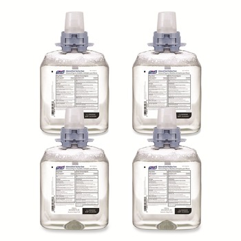 PURELL 5192-04 1200 ml Unscented Advanced Hand Sanitizer Foam For CS4 and FMX-12 Dispensers (4/Carton)