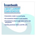 Stain Removers | Boardwalk BWK4852 32 oz Liquid Laundry Stain Remover - Fresh and Clean Scent (6/Carton) image number 4