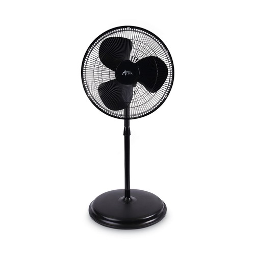 Air Cooling Equipment | Alera ALEFANP16B 120V 0.37 Amp 3-Speed 16 in. Pedestal Stand Fan - Black image number 0