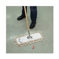 Mop Heads | Boardwalk BWK1318 18 in. x 5 in. Industrial Hygrade Cotton Dust Mop Head - White image number 6