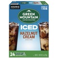 Coffee - Caffeinated | Green Mountain Coffee 5000359624 Brew Over Ice Coffee K-Cups - Hazelnut Cream (24/Box) image number 0