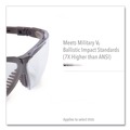 Eye Protection | Honeywell Uvex S3200 Genesis Wraparound Safety Glasses - Black Plastic Frame/Clear Lens image number 3