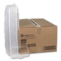 Food Containers & Lids | Pactiv Corp. 0CI8D17S0000 17S Deep Dome 8.3 in. x 4.8 in. x 2.1 in. Plastic OPS Dome-Style Lid - Clear image number 0