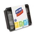 Cutlery Kits | Dixie CH0369DX7 Tray with Plastic Forks/Knives/Spoons Combo Pack - Clear (180/Pack) image number 3