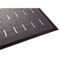 Floor Mats | Guardian 34030401 36 x 48 Free Flow Comfort Utility Floor Mat - Black image number 2