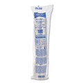 Cup Lids | Dart 662TP Plastic Non-Vented Cup Lids Fits 9 oz to 22 oz Cold Cups - Clear (1000/Carton) image number 1