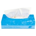 Facial Tissues | GEN GENFACIAL30100B 2-Ply Boxed Facial Tissue - White (100 Sheets/Box, 30 Boxes/Carton) image number 1