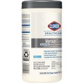 Cleaning Cloths & Wipes | Clorox Healthcare 31758 VersaSure 6 in. x 5 in. 1-Ply Cleaner Disinfectant Wipes - Fragranced White image number 1