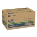 Plates | Dixie SXP9PATH Pathways Soak Proof Shield 8.5 in. Paper Plates - Green/Burgundy (125/Pack) image number 3