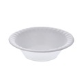 Bowls | Pactiv Corp. YTH100120000 Placesetter 6 in. dia 12 oz Satin Non-Laminated Foam Dinnerware, Bowl - White (1,000/Carton) image number 3