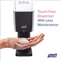 Hand Sanitizer Dispensers | PURELL 8324-E1 ES10 4.33 in. x 3.96 in. x 10.31 in. Automatic Hand Sanitizer Dispenser - Graphite image number 1