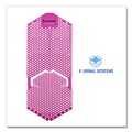 Toilet & Urinal Deodorizers | Boardwalk TSU-P-006I006I-01-AAS80 5.22 oz Vertical Urinal Screen - Spiced Apple Scent/Red (6/Carton) image number 6