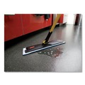 Mop Heads | Rubbermaid Commercial FGQ40900BL00 Economy 18 in. Microfiber Wet Mopping Pads - Blue (12/Carton) image number 5