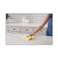 Cleaning Cloths & Wipes | Boardwalk 2164039 16 in. x 16 in. Microfiber Cleaning Cloths - Yellow (24/Pack) image number 2