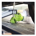 Food Service Disposable & Single Use Gloves | Ammex GWGN46100 8 mil Heavy-Duty Industrial Powder-Free Nitrile Gloves - Large, Green (1000/Carton) image number 4