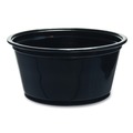 Cups | Dart 200PCBLK 2 oz. Conex Complements Portion/Medicine Cups - Black (2500/Carton) image number 0