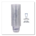 Cups | Eco-Products EP-CR9 1000/Carton 9 oz. BlueStripe 25% Recycled Content Cold Cups - Clear/Blue image number 8