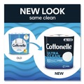 Toilet Tissues | Cottonelle 55489 Ultra CleanCare 1-Ply Septic Safe Mega Rolls Strong Tissue Toilet Paper - White (48/Carton) image number 4