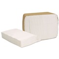 Dispenser Napkins | Cascades PRO N090 12 in. x 12 in. 1-Ply Select Full Fold II Napkins - White (24/Carton) image number 2