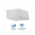 High-Density Trash Bags | Boardwalk Z8048VNK 40 in. x 48 in. 45 gal. 16 mic High Density Industrial Can Liners Flat Pack - Natural (200/Carton) image number 4