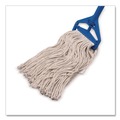 Mop Heads | Carlisle 369720B00 20 oz Full Weight Cut End Cotton Mop Head - White image number 0