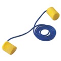 Ear Plugs | 3M 311-1101 E-A-R Classic PVC Foam Corded Earplugs - Yellow (200 Pairs/Box) image number 1