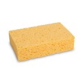 Sponges | Boardwalk C31BWK 3-2/3 in. x 6-2/25 in. x 1-11/20 in. Cellulose Sponges - Medium, Yellow (24-Piece/Carton) image number 1