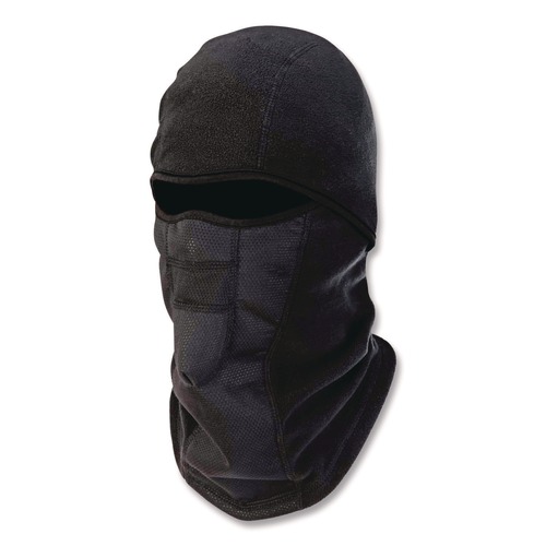 Head & Face Protection | Ergodyne 16823 N-Ferno 6823 One Size Fits Most Fleece Hinged Balaclava Face Mask - Black image number 0