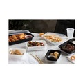 Food Containers & Lids | Pactiv Corp. NC818B Newspring VERSAtainer 4.5 x 5.5 x 1.75 12 oz Plastic Microwavable Containers - Black/Clear (150/Carton) image number 8