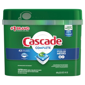  | Cascade 06070 22.5 oz. Tub ActionPacs - Fresh Scent (43/Pack)