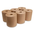 Perforated Roll & Hand Towels | GEN G1825 8 in. x 800 ft. 1 Ply Hardwound Towels - Brown (6/Carton) image number 0