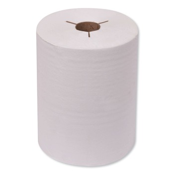 Tork 8621400 8 in. x 425 ft. Universal Notched Hand Towel Roll - Natural White (12 Rolls/Carton)