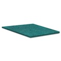 Scouring Pads & Sticks | Boardwalk 96BWK GP 6 in. x 9 in. Medium Duty Scour Pad - Green (20/Carton) image number 2