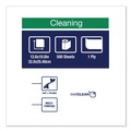 Cleaning Cloths & Wipes | Tork 510137 12.6 in. x 10 in. Cleaning Cloth - White (1/Carton) image number 5