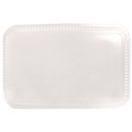 Steam Table Parts | Handi-Foil HFA 321HDL 10.75 in. x 13.12 in. High Dome Lids for Half-Size Pan (100/Carton) image number 1
